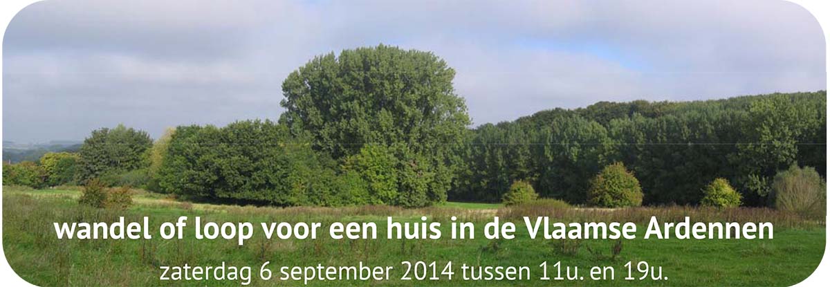 Uitnodiging Wandel voor een huis.pub